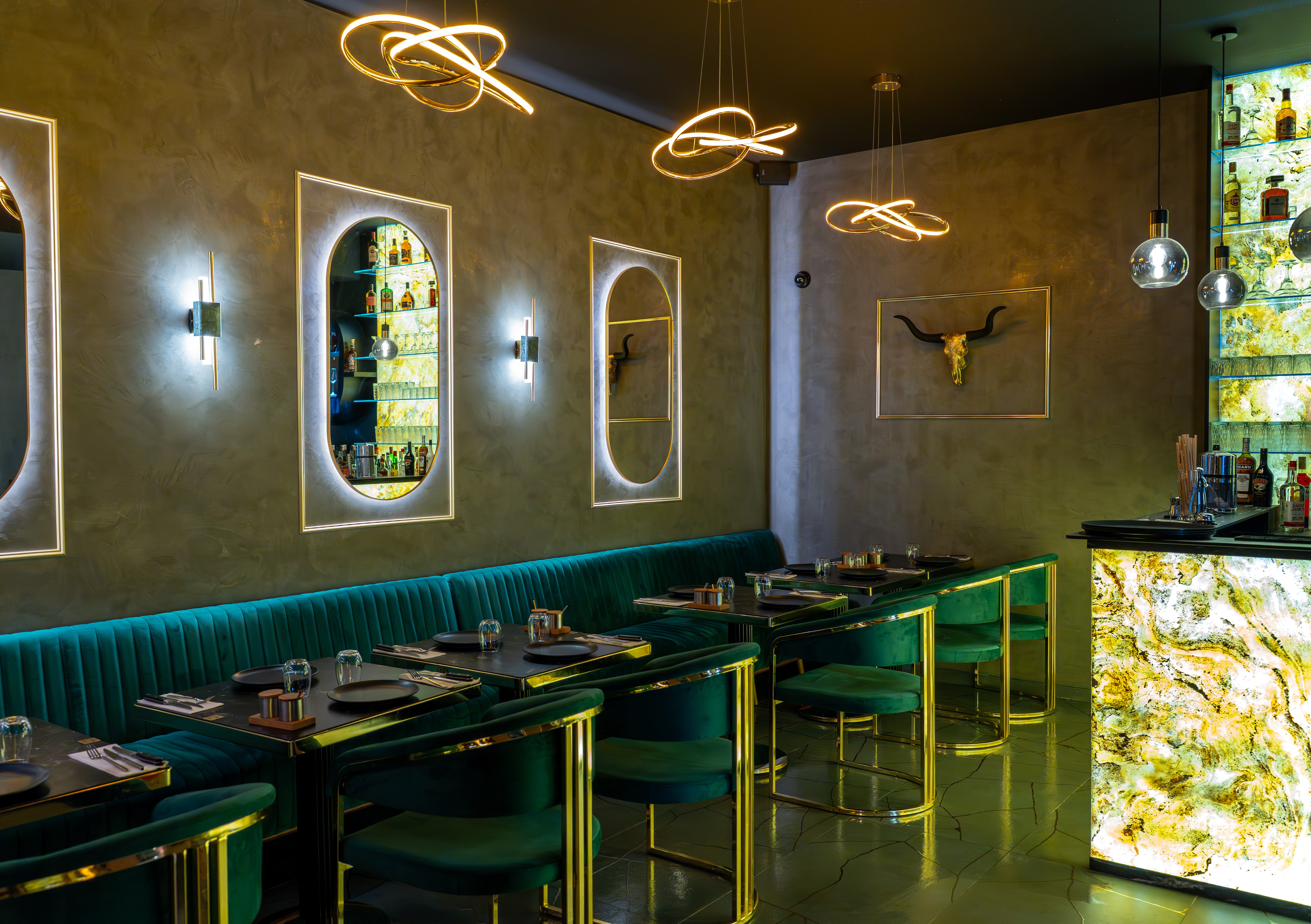 Intérieur d'Anaya Steakhouse