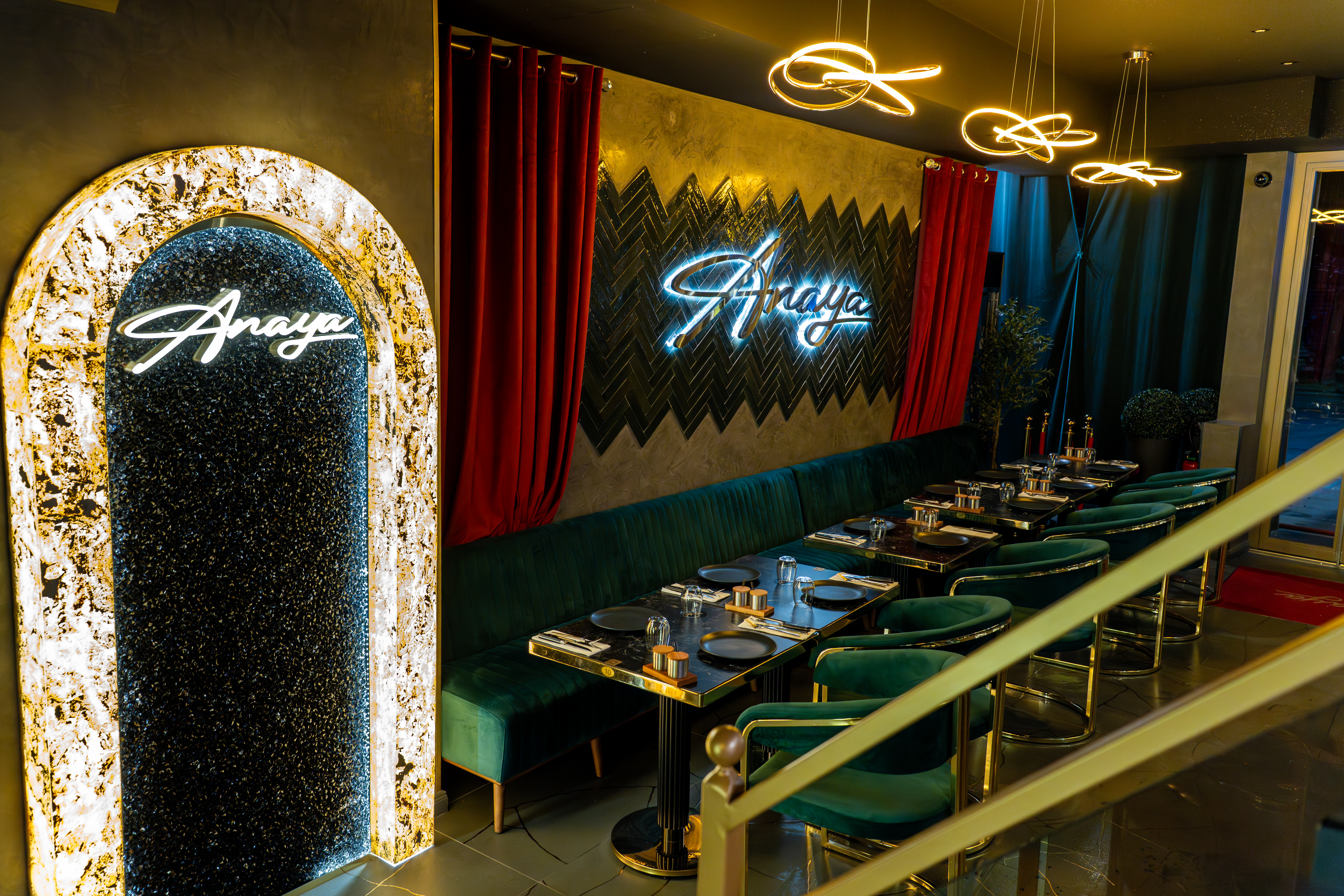 Intérieur d'Anaya Steakhouse
